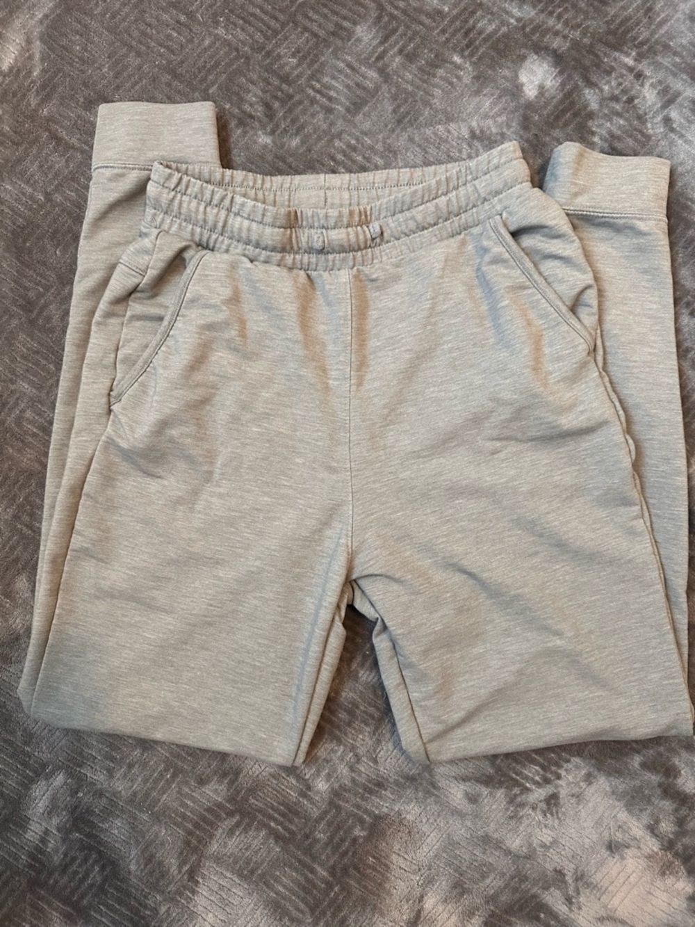 Nike Light Gray Women's Elastic Waist Joggers